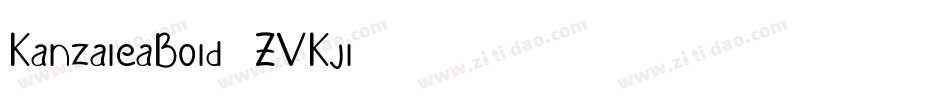 KanzaleaBold-ZVKjl字体转换