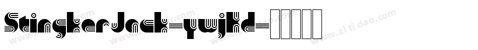 StingkerJack-ywjKd字体转换