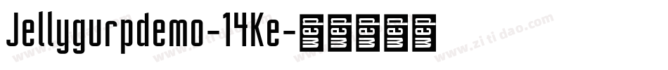 Jellygurpdemo-14Ke字体转换
