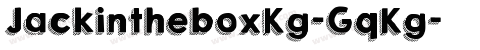 JackintheboxKg-GqKg字体转换
