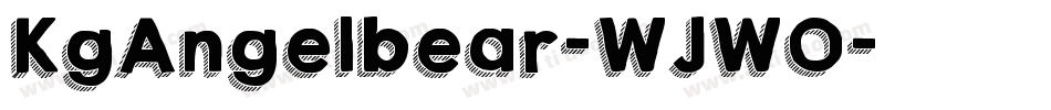 KgAngelbear-WJWO字体转换
