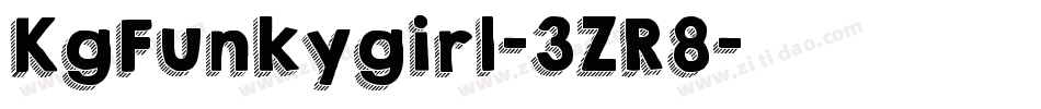 KgFunkygirl-3ZR8字体转换