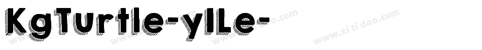 KgTurtle-y1Le字体转换
