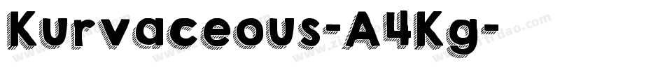 Kurvaceous-A4Kg字体转换
