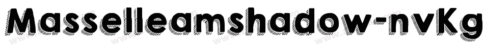Masselleamshadow-nvKg字体转换