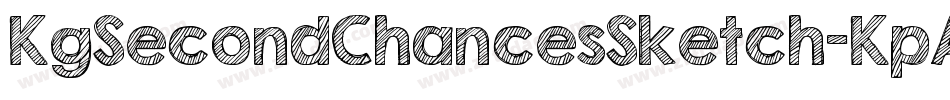 KgSecondChancesSketch-KpAp字体转换