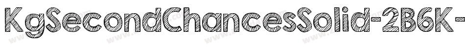 KgSecondChancesSolid-2B6K字体转换