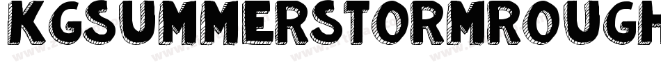 KgSummerStormRough-RLPM字体转换