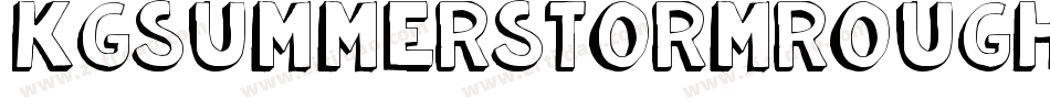 KgSummerStormRough-RLPM字体转换
