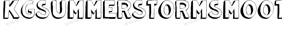 KgSummerStormSmooth-BnlV字体转换