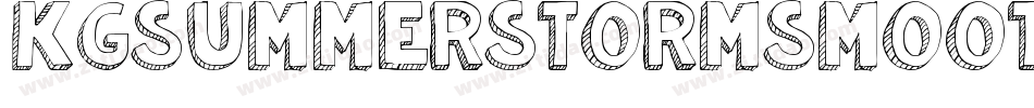 KgSummerStormSmooth-BnlV字体转换