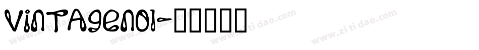 VintageNo1字体转换