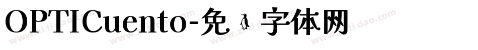 OPTICuento字体转换
