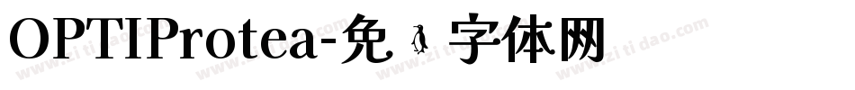 OPTIProtea字体转换