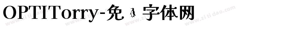 OPTITorry字体转换