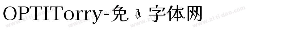 OPTITorry字体转换