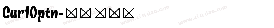 Cur10ptn字体转换