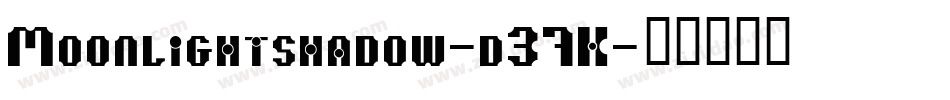 Moonlightshadow-d37K字体转换