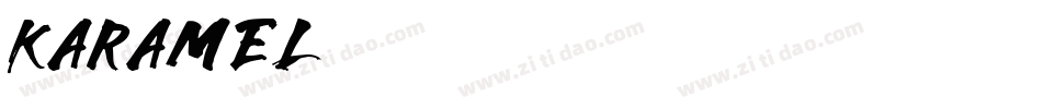 KARAMEL字体转换