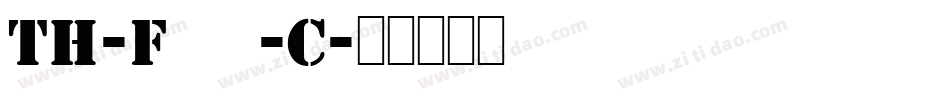 TH-Feon-C字体转换