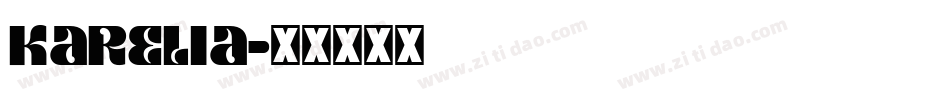 KARELIA字体转换