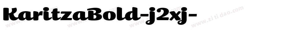 KaritzaBold-j2xj字体转换