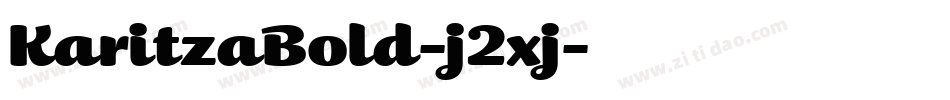 KaritzaBold-j2xj字体转换