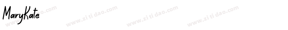 MaryKate字体转换