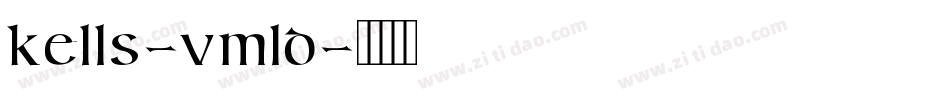 Kells-vmLD字体转换