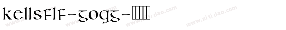 Kellsflf-GOqg字体转换