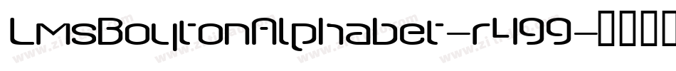 LmsBoytonAlphabet-r499字体转换