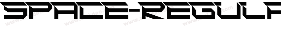 Space-Regular字体转换