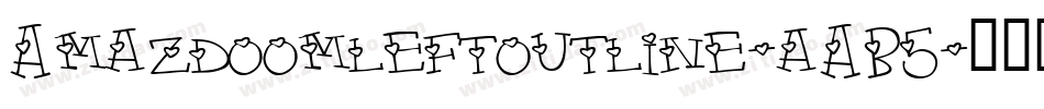Amazdoomleftoutline-aAB5字体转换