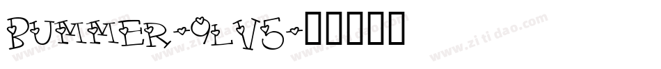 Bummer-9lV5字体转换