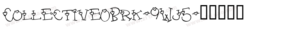 CollectiveOBrk-9Wj5字体转换
