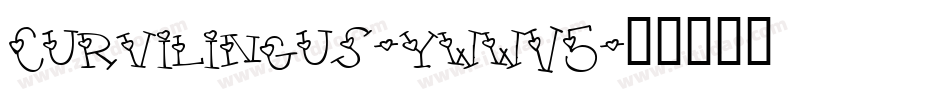 Curvilingus-ywwV5字体转换