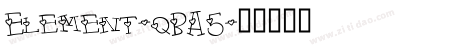 Element-qBA5字体转换