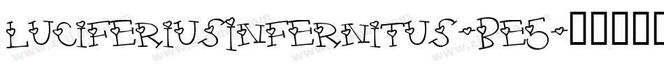 LuciferiusInfernitus-Be5字体转换