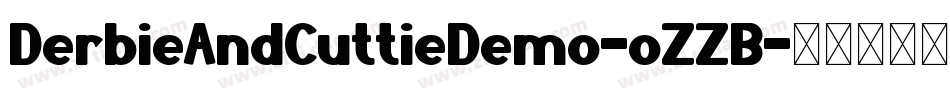 DerbieAndCuttieDemo-oZZB字体转换