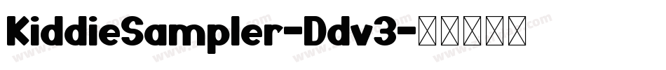 KiddieSampler-Ddv3字体转换