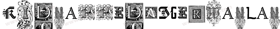KidnappedAtGermanLandsFourRegular-rRlL字体转换 KidnappedAtGermanLandsFourRegular-rRlL字体转换