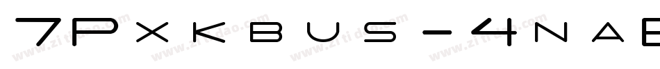 7Pxkbus-4naB字体转换