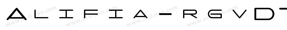 Alifia-rgvD7字体转换