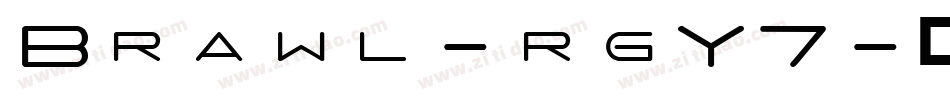 Brawl-rgY7字体转换