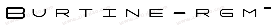 Burtine-rgm7字体转换