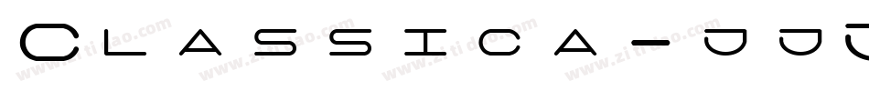 Classica-jjJ7字体转换