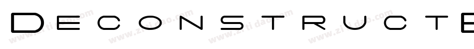 DeconstructBlack-dna7字体转换
