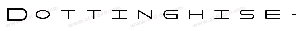Dottinghise-K7BzZ字体转换