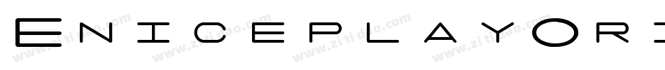 EniceplayOrigin-K7Jo7字体转换