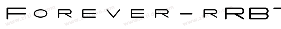 Forever-rRB7字体转换